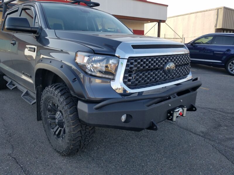 2014-2021 Toyota Tundra Front Pre-runner Full Extreme Bumper - Image 5