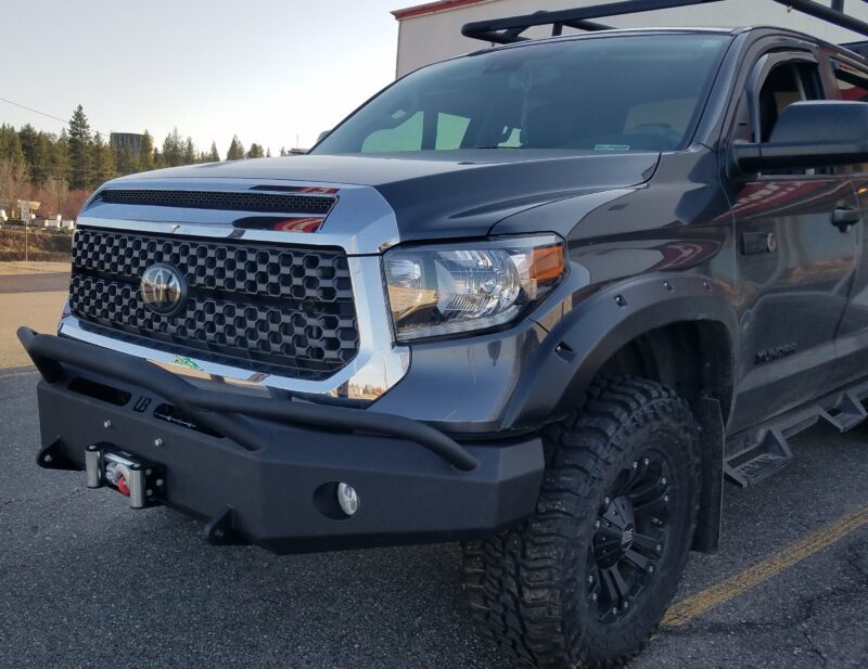 2014-2021 Toyota Tundra Front Pre-runner Full Extreme Bumper - Image 4