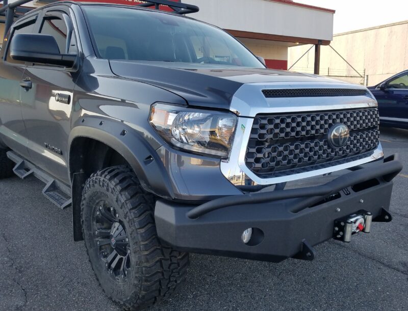 2014-2021 Toyota Tundra Front Pre-runner Full Extreme Bumper - Image 8