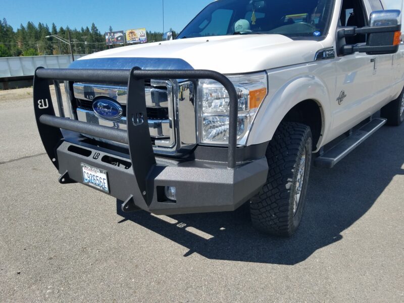 2011-2016 Ford F250/F350/F450/F550 Front Full Grill Guard Bumper - Image 5