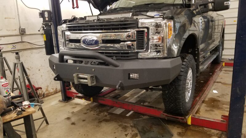 2017-2022 Ford F250/F350/F450/F550 Front Pre-runner Bumper - Image 9