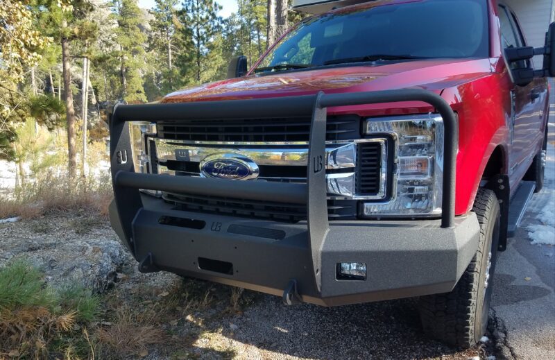 2017-2022 Ford F250/F350/F450/F550 Front Full Grill Guard Bumper - Image 13