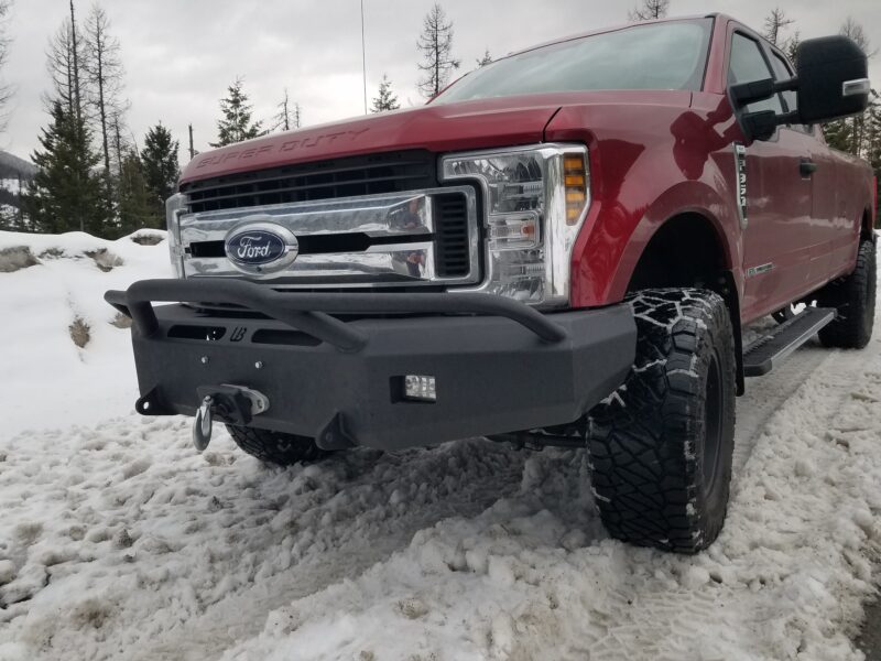 2017-2022 Ford F250/F350/F450/F550 Front Pre-runner Full Extreme Bumper - Image 8