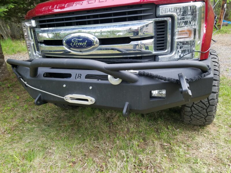 2017-2022 Ford F250/F350/F450/F550 Front Pre-runner Full Extreme Bumper - Image 9