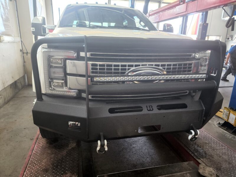 2017-2022 Ford F250/F350/F450/F550 Front Full Grill Guard Bumper - Image 10
