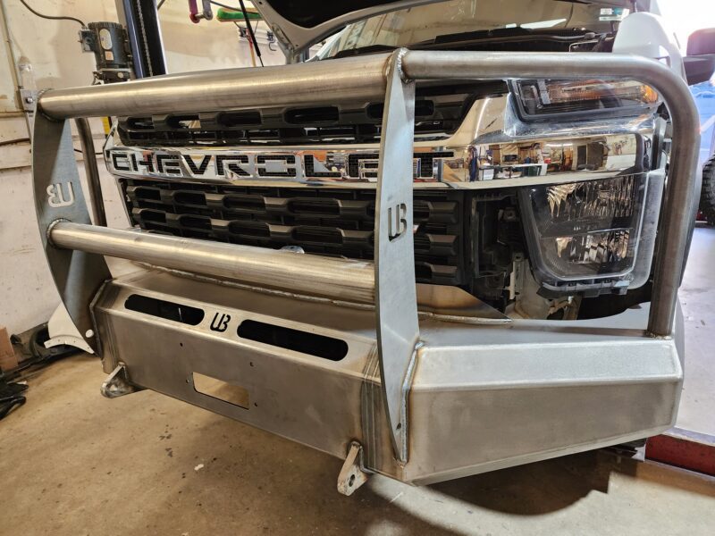 2020-2023 Chevy 2500/3500 HD Front Full Grill Guard Bumper - Image 9