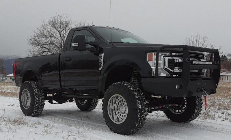 2017-2022 Ford F250/F350/F450/F550 Front Full Grill Guard Bumper - Image 7