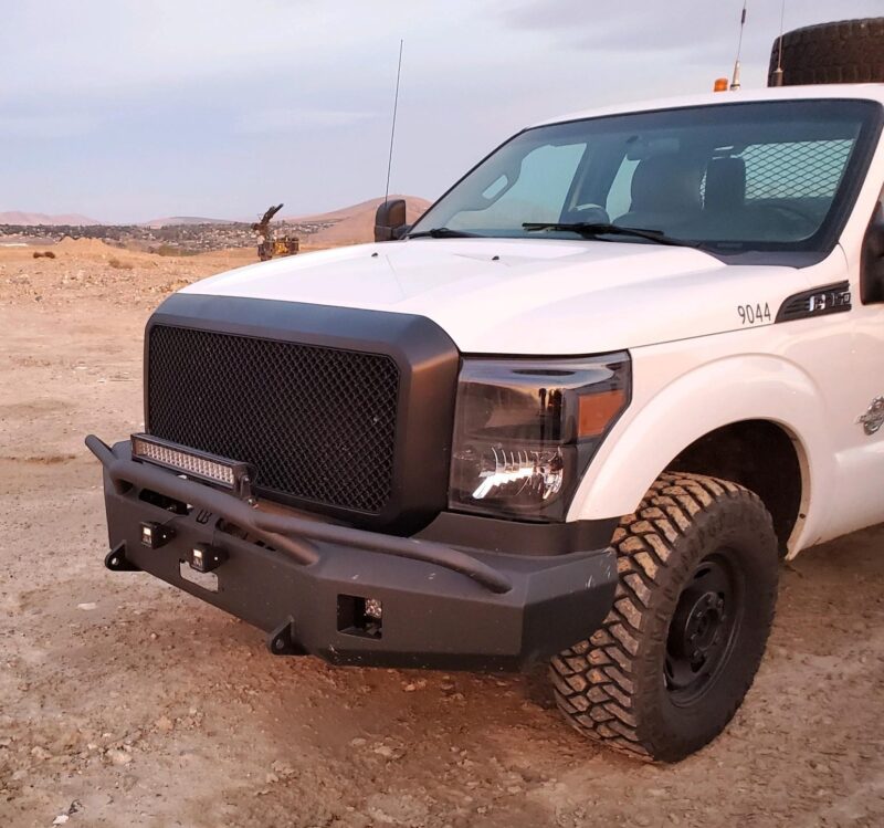 2011-2016 Ford F250/F350/F450/F550 Front Pre-runner Full Extreme Bumper - Image 7